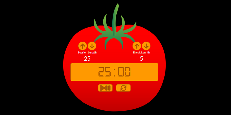 Pomodoro Clock screencap